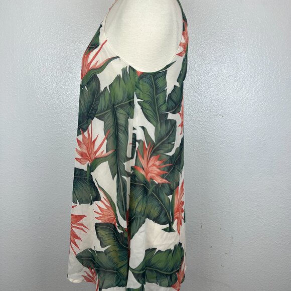 Show Me Your Mumu Paradise Found Gomez Tropical Mini Shift Halter Dress Size XS - Picture 3 of 7